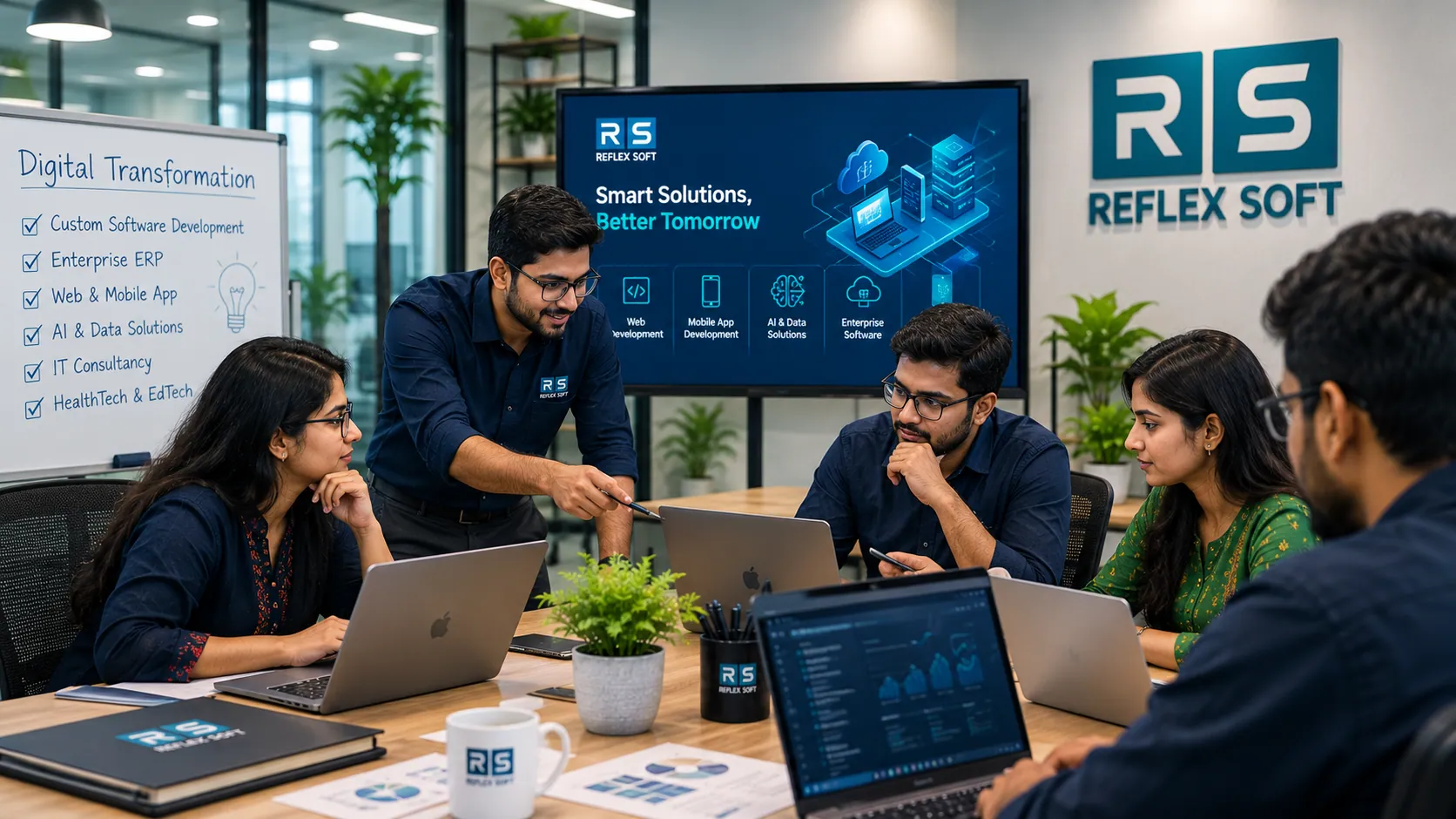Digital transformation session covering AI and data solutions